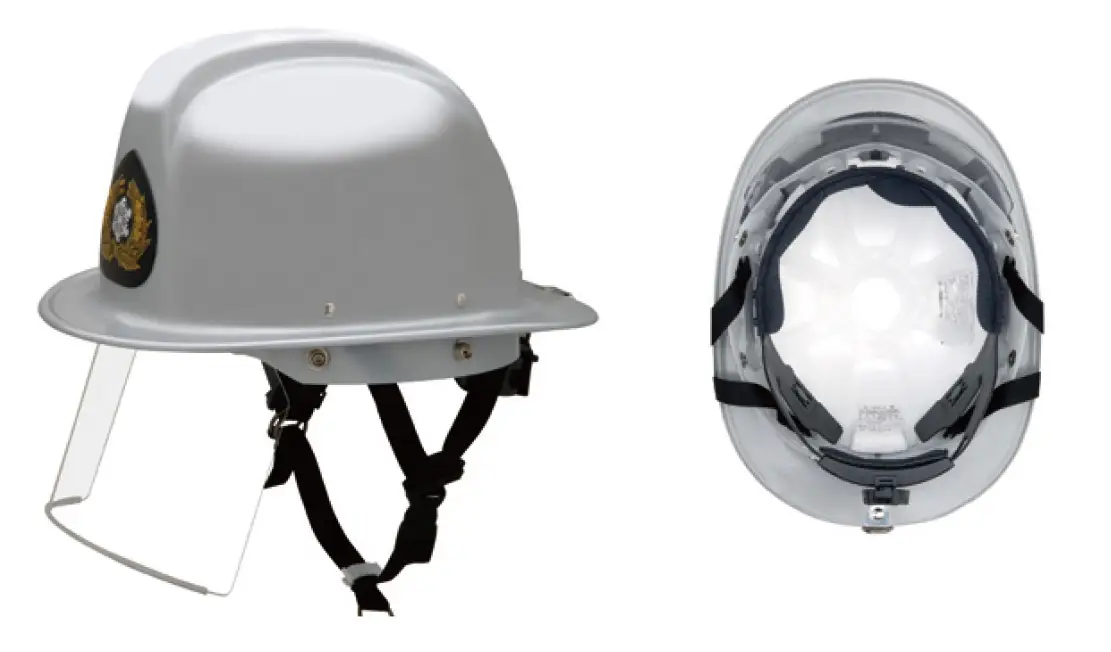 防火帽（シコロ取り付け可） | ヘルメット | 消防被服・用品 | 製品 
